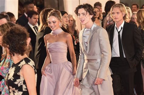 lily-rose depp parents|lily rose depp timothee chalamet.